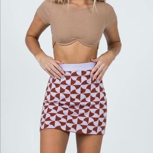 Princess Polly Retro Mini Skirt